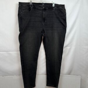 G by Giuliana gray stretch jeans size 26W NWOT